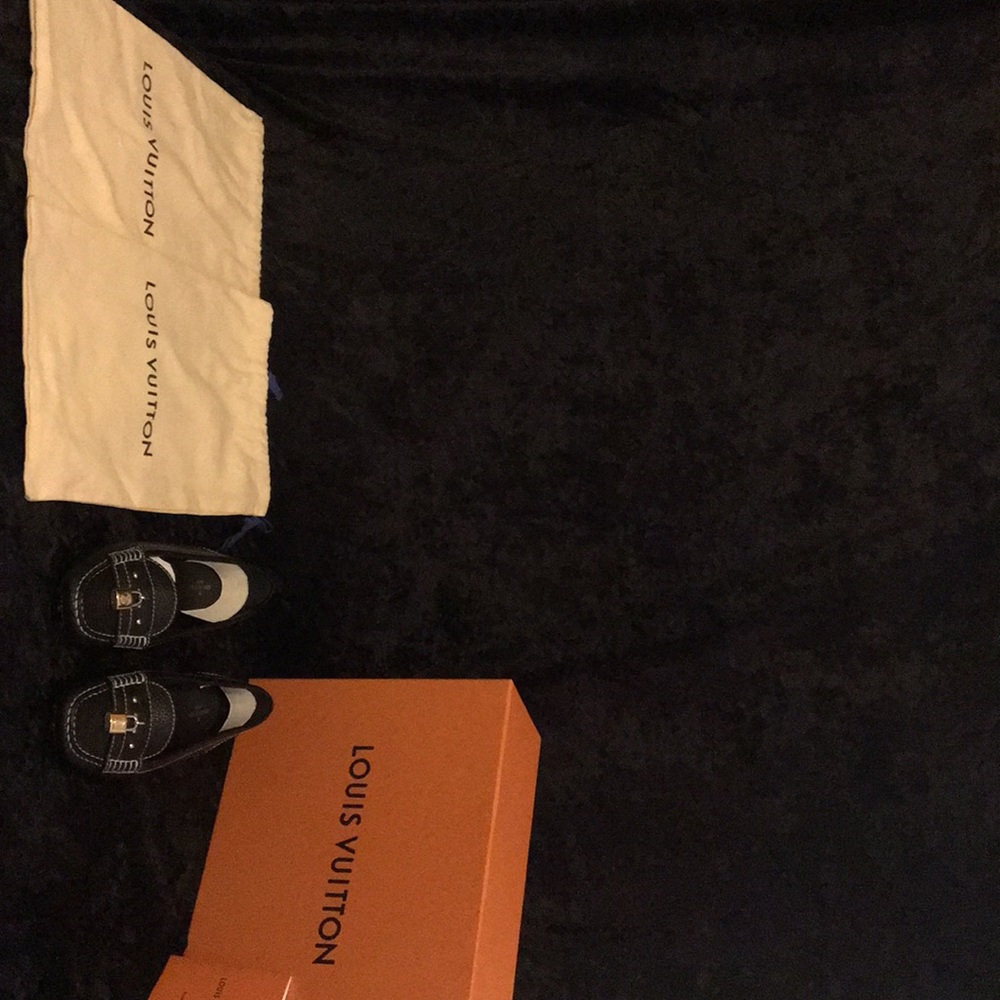 Louis Vuitton close up women’s loafers